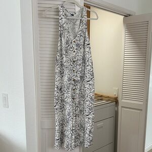 Old Navy Floral Midi Dress